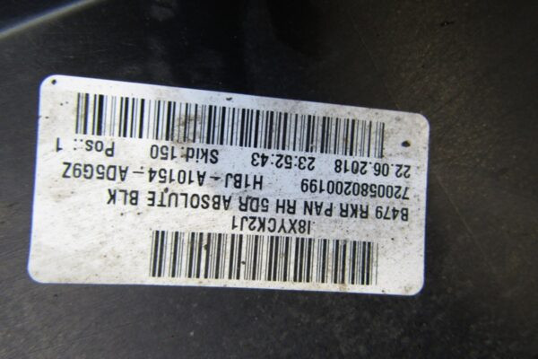 Zijskirt Dorpellijst Rechts Ford Fiesta MK8 ST 5D 18- h1bja10154 Dorpel P11361