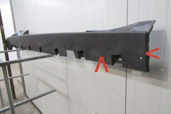 Zijskirt Dorpellijst Rechts Ford Mustang VI 6 GT 14- fr3b6310154 Dorpel P15702