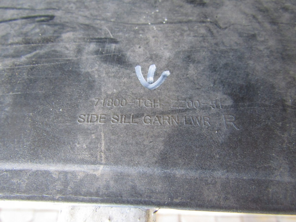 Zijskirt Dorpellijst Rechts Honda Civic X 10 Type RS 17- 8545390422 Dorpel P3108