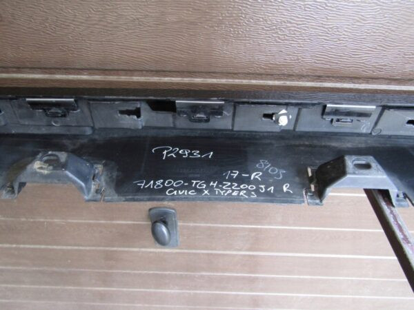 Zijskirt Dorpellijst Rechts Honda Civic X 10 Type RS 17- 8544451722 Dorpel P2931