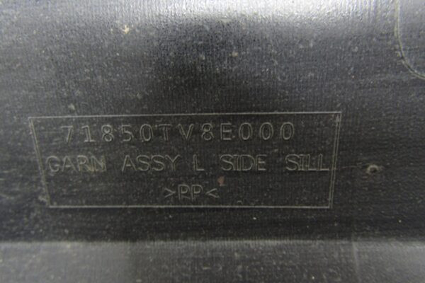 Zijskirt Links Dorpellijst Honda Civic IX 9 Type R 11-16 71850 tv8e000 Dorpel P13492