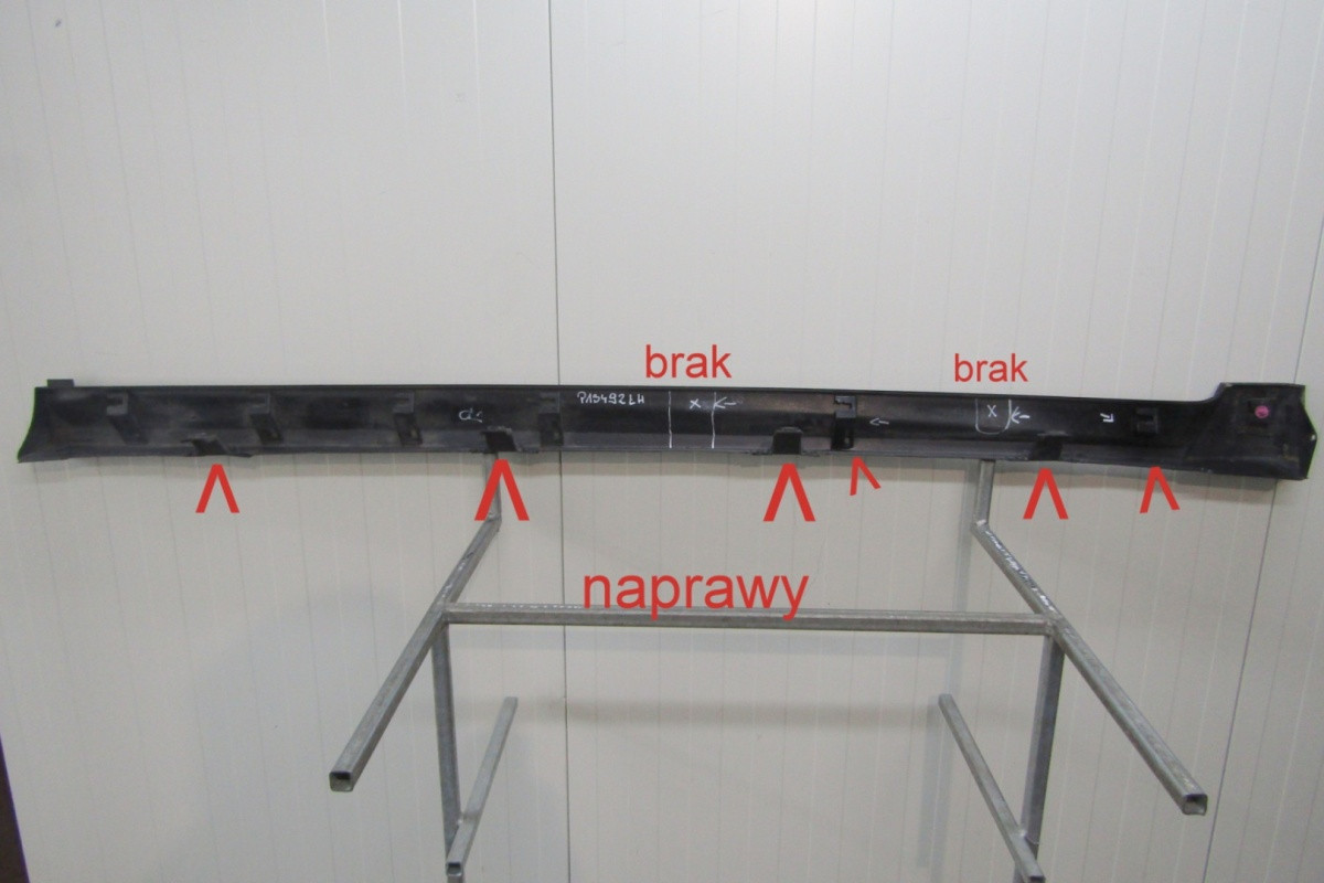 Zijskirt Links Dorpellijst Honda Civic IX 9 Type R 11-16 71850 tv8e000 Dorpel P13492