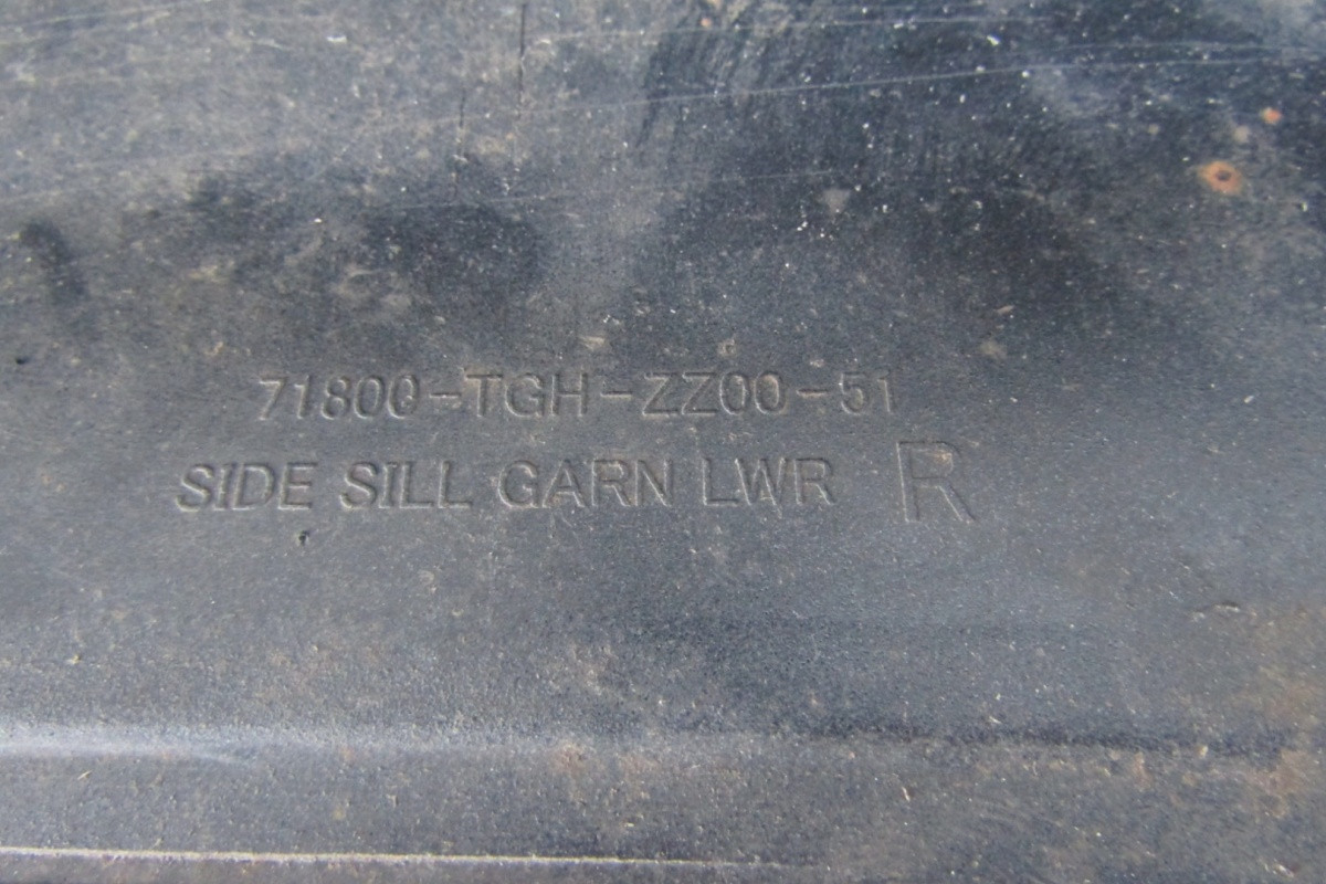 Zijskirt Dorpellijst Rechts Honda Civic X 10 Type RS 17- 71800-tgh-2200-51 Dorpel P14107