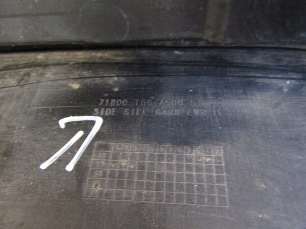 Zijskirt Dorpellijst Rechts Honda Civic X Sport Line 17- 8542402267 Dorpel P2513