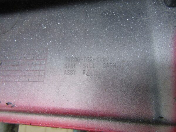 Zijskirt Dorpellijst Rechts Honda Civic X sedan HB 15-22 71800-tggzz00 Dorpel p14716