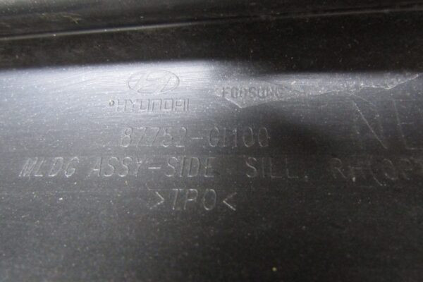 Zijskirt Dorpellijst Rechts Hyundai Ioniq 5 21-Dorpel 87752-GI100 P14352