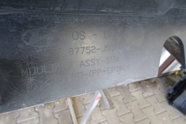 Zijskirt Dorpellijst Rechts Hyundai Kona 17-Cover 87752 j9500 Dorpel P11696