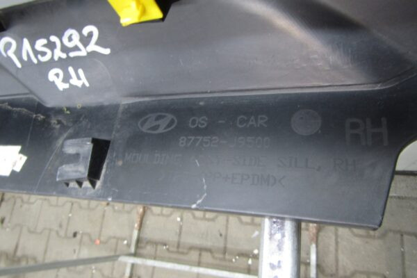 Zijskirt Dorpellijst Rechts Hyundai Kona 17-Cover 87752 j9500 Dorpel P15292