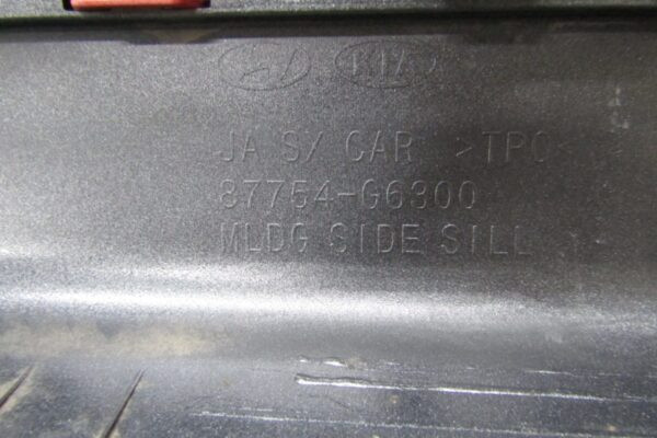 Zijskirt Dorpellijst Rechts KIA PICANTO 5D GT Line 17- 87754-G6300 Dorpel P15106