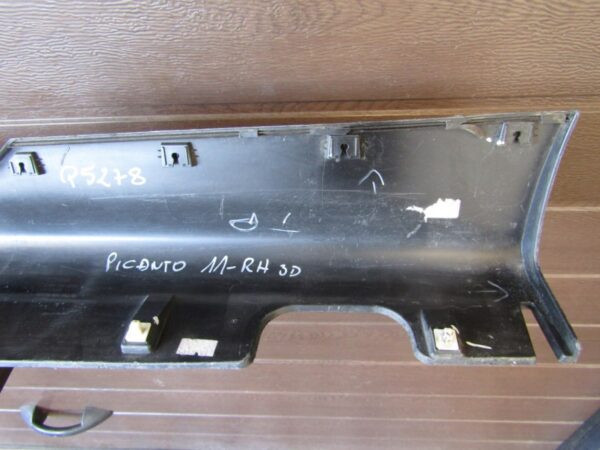 Zijskirt Dorpellijst Rechts KIA Picanto 2 II 11- 3D9210168516 Dorpel P5278