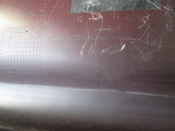 Zijskirt Dorpellijst Rechts KIA Pro Ceed 3D GT 15-Facelift 87754 a2800 Dorpel P10214