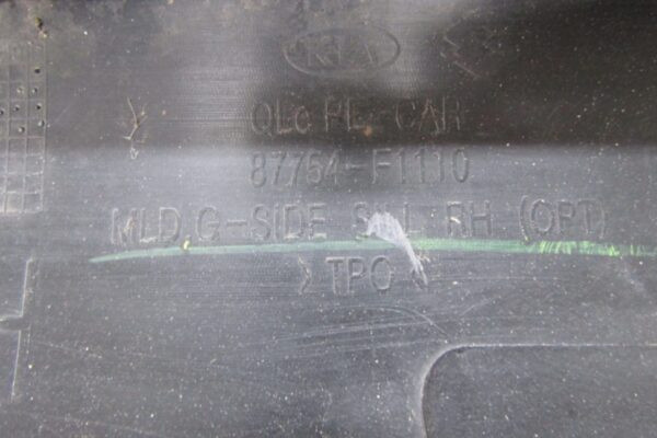 Zijskirt Dorpellijst Rechts KIA SPORTAGE 4 BLACK EDITION 87754-f1110 Dorpel P13821