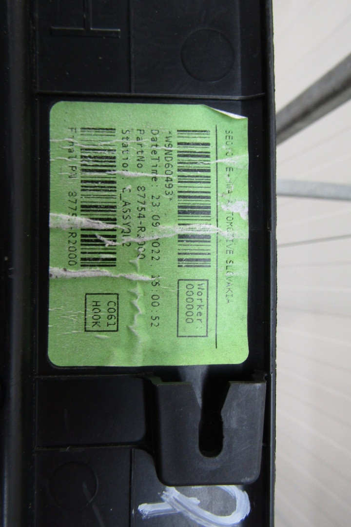 Zijskirt Rechts Dorpellijst KIA SPORTAGE V 5 21- Cover 87754r2000 Dorpel P14226