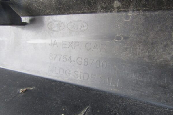 Zijskirt Dorpellijst Rechts Kia Picanto III 3 X-Line 17- 87754-gg700 Dorpel P14293