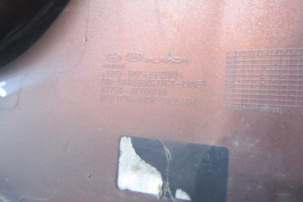 Zijskirt Dorpellijst Rechts Kia Proceed 3 GT Line 19- 87754 j7700 Dorpel P15270