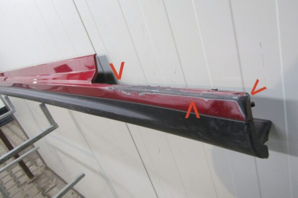 Zijskirt Dorpellijst Rechts Maserati GHIBLI M157 13- 670010791 Dorpel P15906