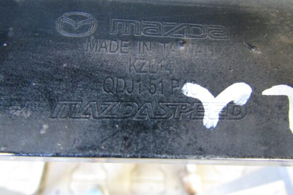 Zijskirt Dorpellijst Rechts Mazda 2 Demio Sport Zwart 14- QDJ151P40 Dorpel P9940
