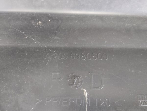 Zijskirt Dorpellijst Rechts Mercedes C 205 CABRIO AMG 14- a20569080600 Dorpel P16237