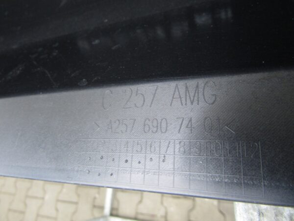 Zijskirt Dorpellijst Rechts Mercedes C 257 CLS AMG 18- a2576907401 Dorpel P13113