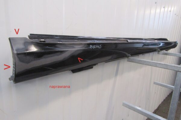 Zijskirt Rechts Dorpellijst Mercedes C-Klasse 205 Chroom Avantgarde a2056900840 Dorpel P12745