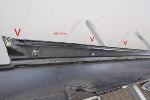 Zijskirt Rechts Dorpellijst Mercedes C-Klasse 205 Chroom Avantgarde a2056900840 Dorpel P12745