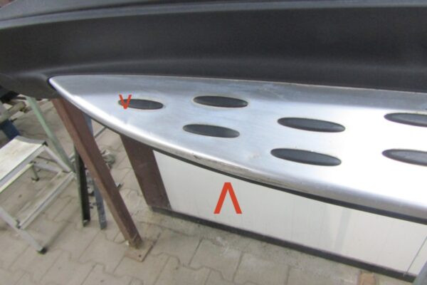 Zijskirt Dorpellijst Rechts Mercedes EQC N293 19 Graden a2936981600 a2936903000 Dorpel P15669