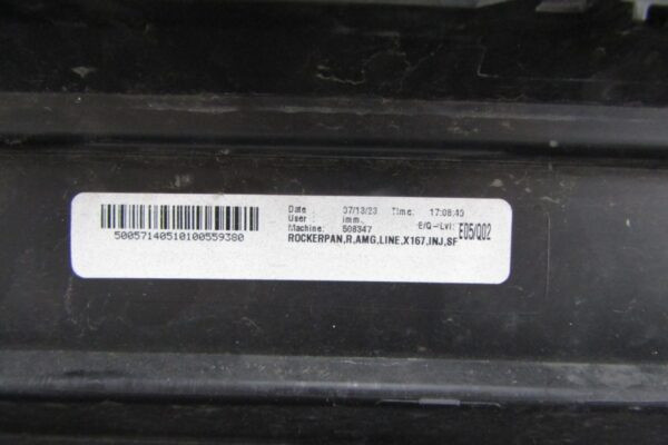 Zijskirt Dorpellijst Rechts Mercedes GLS X167 X-167 19- AMG  a1676985101 a1676985301 bm Dorpel P16143