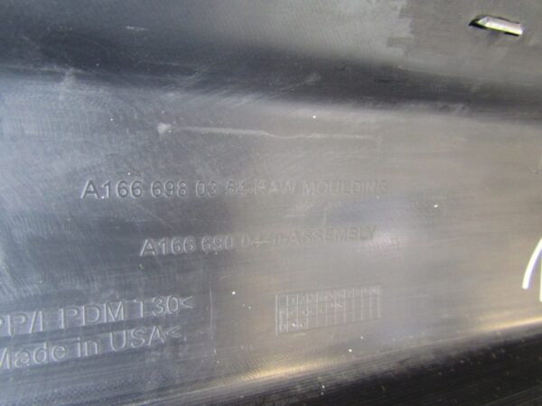 Zijskirt Dorpellijst Rechts Mercedes ML 166 Chroom 9428613489 Dorpel P5591