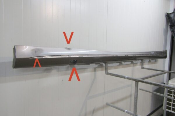 Zijskirt Links Dorpellijst Mercedes S-klasse W 223 Lang AMG 20- a223690304 Dorpel P16021