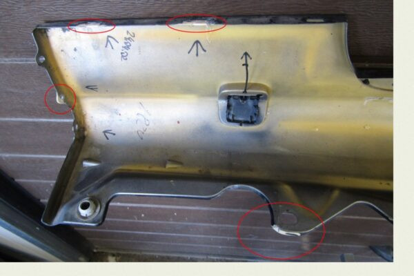 Zijskirt Dorpellijst Rechts Mercedes SL 230 R230 01- A2306980254 Dorpel P12310