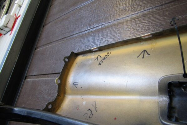 Zijskirt Dorpellijst Rechts Mercedes SL 230 R230 01- A2306980254 Dorpel P12310