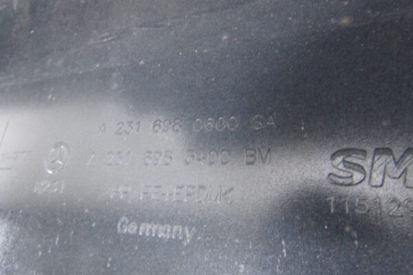 Zijskirt Dorpellijst Rechts Mercedes SL 231 AMG 16- Facelift a2316980600 Dorpel P13134