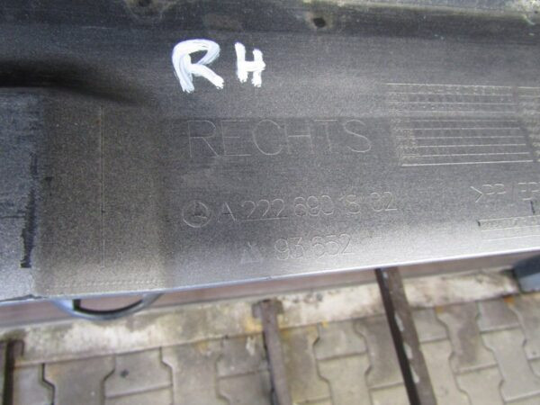 Zijskirt Dorpellijst Rechts Mercedes S 222 Lang 13- 9920449440 Dorpel P6486