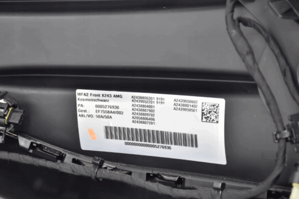 Bumper MERCEDES EQB AMG H243 243 2021- Voorbumper 005