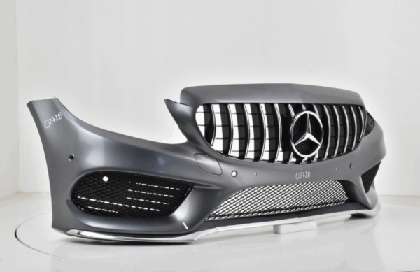 Bumper MERCEDES W205 205 AMG LINE 2014- Voorbumper 02728