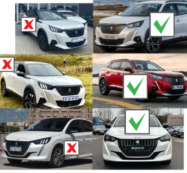 Bumper PEUGEOT 2008 II FACELIFT 2019- Voorbumper 02225