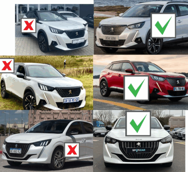 Bumper PEUGEOT 2008 II FACELIFT 2019-Voorbumper 02230