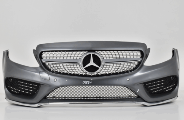 Bumper MERCEDES C-KLASSE C KLASSE W205 205 2014-AMG LINE Voorbumper 01881