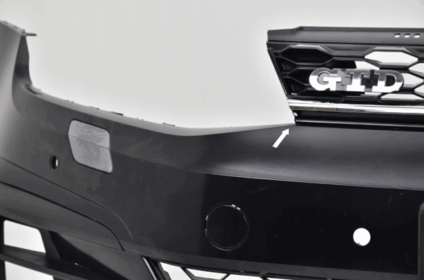 Bumper VOLKSWAGEN GOLF 7 GTD FACELIFT 2017-4XPDC Voorbumper