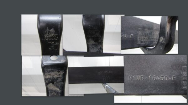 Zijskirt Rechts Stap Ford Ranger 5 22- Nieuw Model Dorpellijst n1wb-16451-B PLA n1w16450-F Dorpel P15978