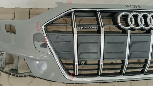 Bumper Audi A4 B9 8W0 Facelift Allroad 19-8W0807437BB  Voorbumper HK936