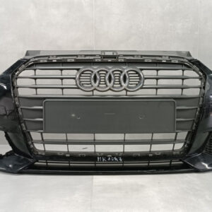 Bumper Audi A1 Facelift S-line Sline 8XA 14-18 / + halogeen x 2 8XA807437 Voorbumper HK1047