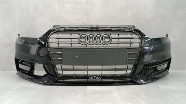 Bumper Audi A1 Facelift S-line Sline 8XA 14-18 / + halogeen x 2 8XA807437 Voorbumper HK1047