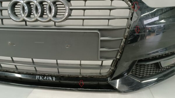 Bumper Audi A1 Facelift S-line Sline 8XA 14-18 / + halogeen x 2 8XA807437 Voorbumper HK1047