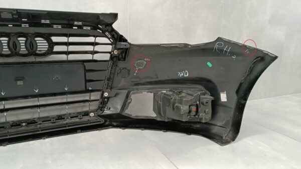 Bumper Audi A1 Facelift S-line Sline 8XA 14-18 / + halogeen x 2 8XA807437 Voorbumper HK1047