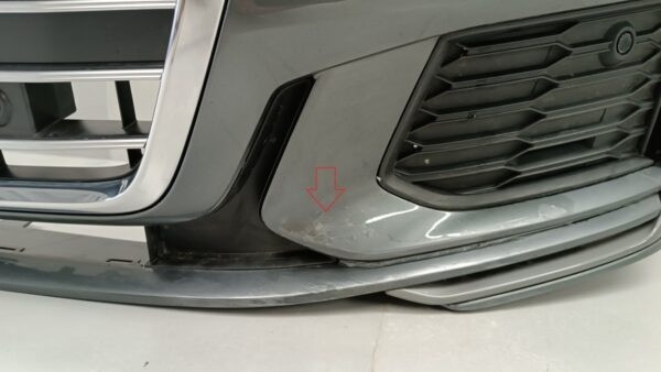 Bumper Audi A6 C8 4K0 S-lijn Sline 18-/+ 4 PDC + balk 4K0807437C Voorbumper HK1099
