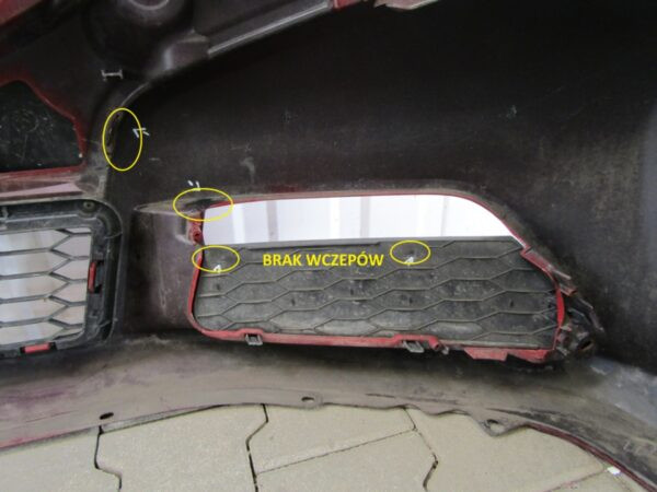 Bumper Honda Civic IX 9 HB 11-14 71101-TUO-ZZ00 Voorbumper KS5710