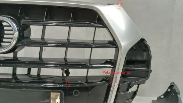 Bumper Audi Q3 8U0 lift S-Line Sline 15-19 / + 4PDC + balk + spuitinstallatie 8U0807061 Voorbumper HK1096
