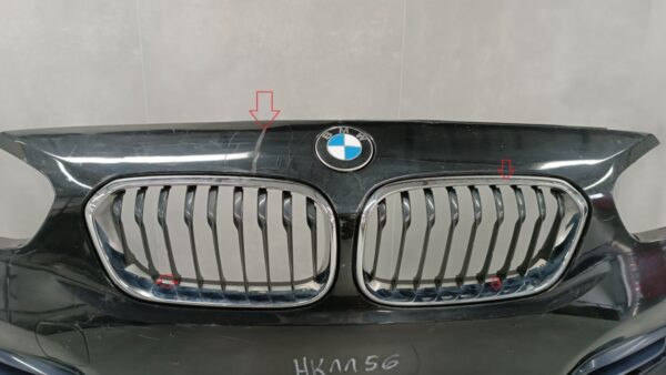 Bumper BMW 1 F20 F21 Facelift LCI Sport Line 15-19 / + 2x halogen 7371740  Voorbumper HK1156