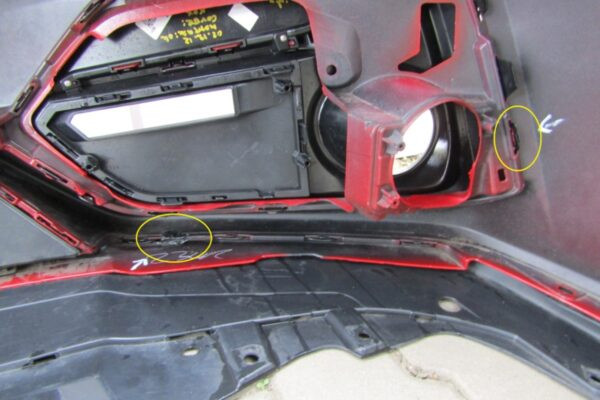 Bumper Honda Civic X 10 HB Facelift 19- 71101-TGG-ZZ00 Voorbumper KS6423